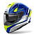 Airoh Мотошлем Spark 2 Chrono Blue/Yellow Gloss в Тюмени