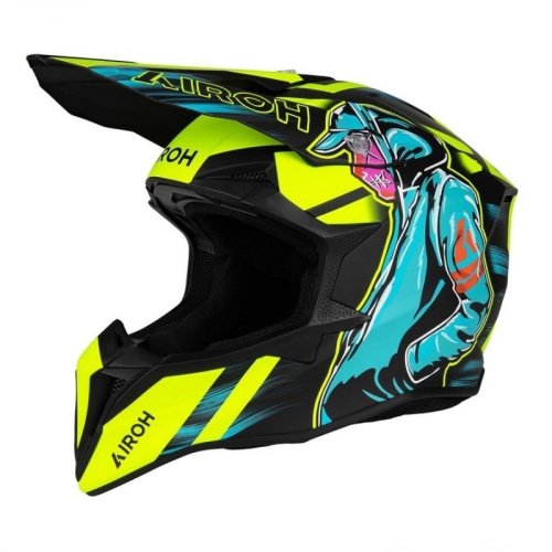 Airoh Шлем Wraaap Cyber Yellow Matt в Тюмени