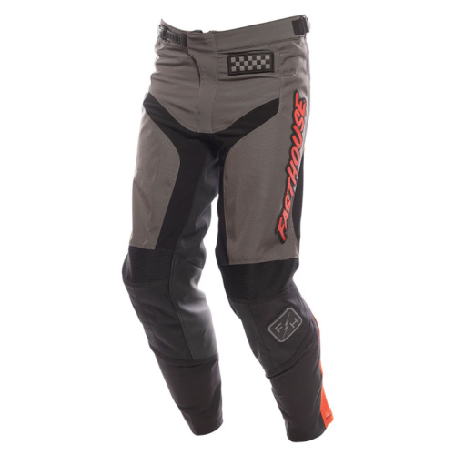 Fasthouse Брюки Grindhouse Pant Gray/Red в Тюмени