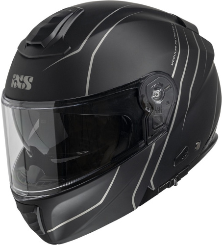 IXS Шлем модуляр iXS460 черный серый матовый в Тюмени