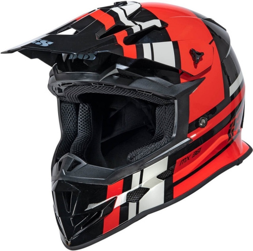 IXS Мотошлем iXS361 2.3 Черно-красный в Тюмени
