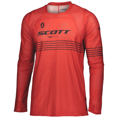 Scott Джерси 450 Angled Light red/black в Тюмени