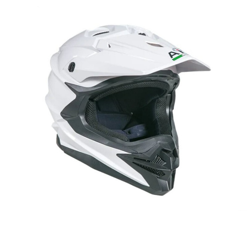 AiM Шлем кроссовый JK803 White Glossy в Тюмени