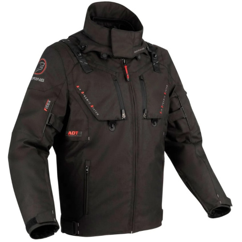 Bering Куртка текстильная Skogar Black в Тюмени