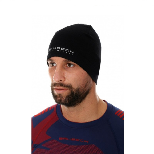 Brubeck Шапка шерстяная Active Wool Черная в Тюмени
