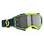 Scott Очки кроссовые Fury LS neon yellow/blue light sensitive grey works в Тюмени