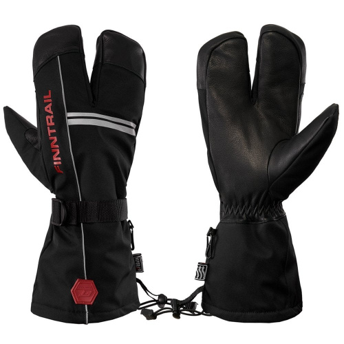 Finntrail Перчатки Lobster 2800 GraphiteRed в Тюмени