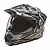 AIM Шлем кросс/эндуро JK802S Black/Grey/White в Тюмени