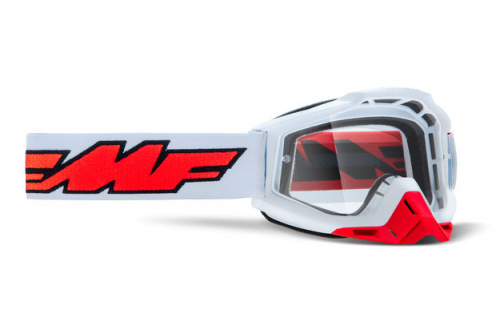 100% Очки FMF Powerbomb Rocket White/Clear в Тюмени