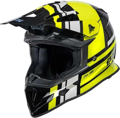IXS Мотошлем iXS361 2.3 Черно-желтый в Тюмени