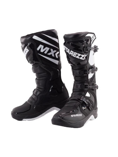 Starezzi Мотоботы Milano Black/White в Тюмени