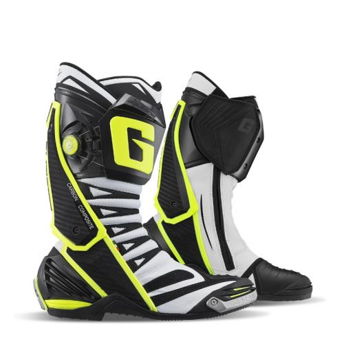 Gaerne Мотоботы GP1 Evo White/Black/Yellow в Тюмени