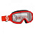 Scott Очки кроссовые Primal clear red/white clear works в Тюмени