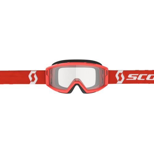 Scott очки кроссовые Primal Red прозрачная линза в Тюмени