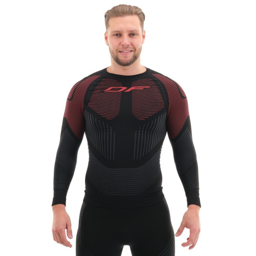Dragonfly Термофутболка 3DThermo Red с длинным рукавом в Тюмени