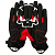Bering Перчатки Walshe Black/Grey/Red в Тюмени