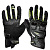 Sweep Перчатки кожаные+текстиль Hammer Black/Yellow в Тюмени
