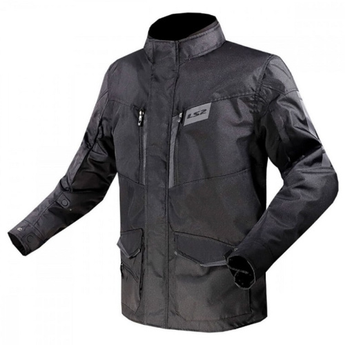 LS2 Мотокуртка Metropolis Evo Man черный в Тюмени