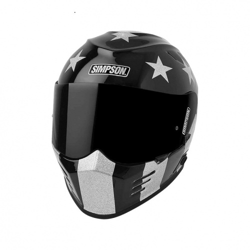 Simpson Шлем интеграл Venom Stingrae Black в Тюмени