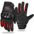 Ones Again Перчатки текст MG-14 black-red в Тюмени