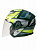 AiM Шлем открытый JK526 Yellow/Grey/Black в Тюмени