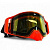 AiM Очки снегоходные с магнитной линзой и подогревом (PRO) 31-103 Accu Heated Orange Glossy в Тюмени