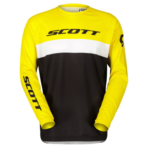 Scott Джерси 350 Swap Evo black/yellow в Тюмени