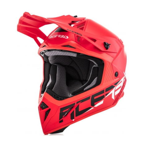 Acerbis Шлем Steel Carbon Red 2 в Тюмени