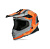 Acerbis Шлем детский Impact Steel Junior Black/Orange в Тюмени