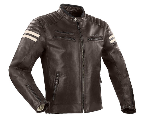 Segura Куртка кожаная Funky Brown/Beige в Тюмени