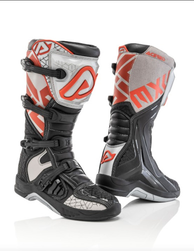 Acerbis Мотоботы кроссовые X-Team Black/Grey в Тюмени