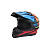 Desment Шлем кроссовый Raptor Black-Blue-Orange graphic в Тюмени