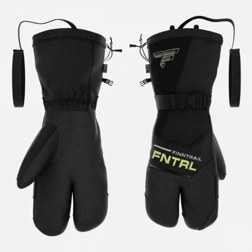 Finntrail Перчатки утепленные Lobster 2801 GraphiteYellow в Тюмени