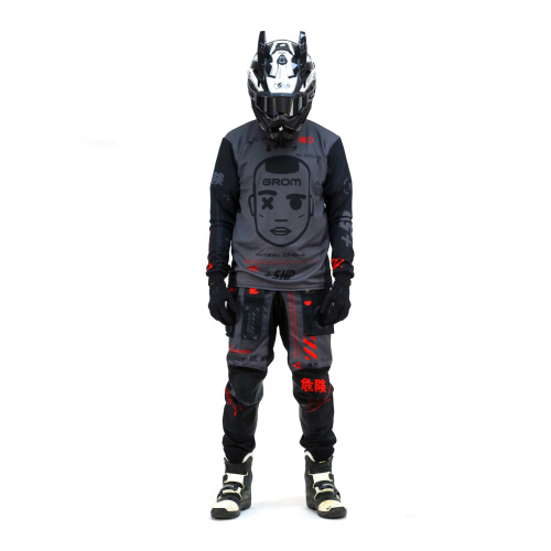 Grom Штаны кроссовые Vandal Grey в Тюмени