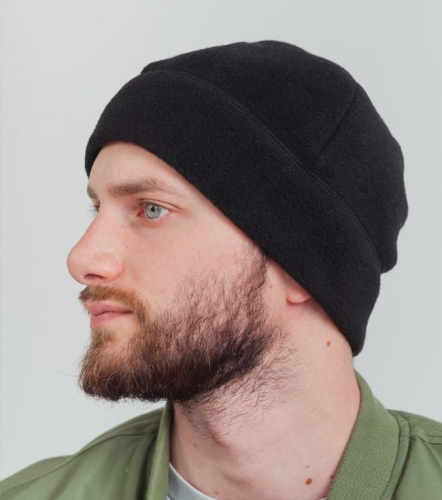 Шапка флисовая Tactical Pro Black в Тюмени