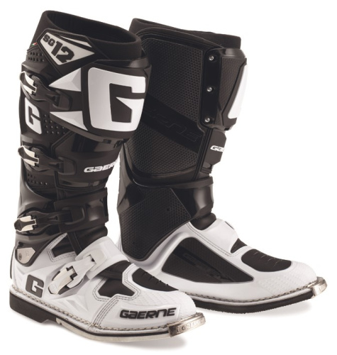 Gaerne Мотоботы SG-12 Black/White в Тюмени