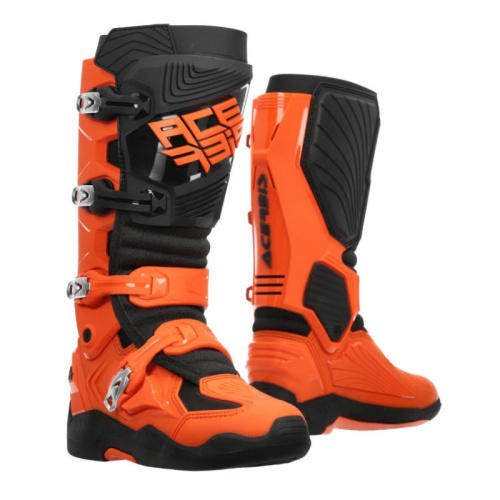 Acerbis Мотоботы кроссовые Whoops Orange/Black в Тюмени