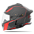 509 Шлем Delta V Carbon Commander с подогревом Racing Red в Тюмени