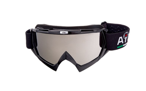 AiM Очки кроссовые 634-100 Black Glossy в Тюмени