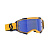 Scott Очки кроссовые Fury dark yellow/dark blue/blue chrome works в Тюмени