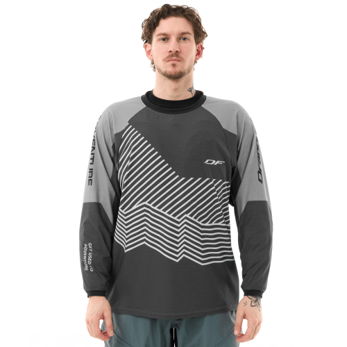 Dragonfly Джерси Quad Dirt Man 2025 Grey в Тюмени