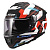 LS2 Мотошлем FF808 Stream II Mika White Blue Red в Тюмени