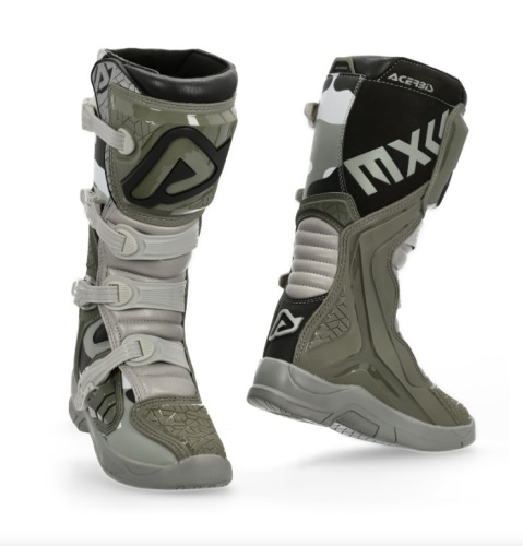 Acerbis Мотоботы кроссовые X-Team Brown/Grey в Тюмени