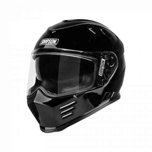 Simpson Шлем интеграл Venom Gloss Black в Тюмени