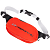 Dragonfly Гермосумка поясная DF Wallet 2л Red-Black в Тюмени