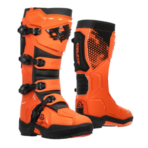 Acerbis Мотоботы кроссовые Artiglio Orange/Black в Тюмени
