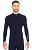 Brubeck Футболка мужская дл.рукав Wool Merino 78% Темно-Синий в Тюмени